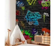 Artgeist Fototapetas - Graffiti wall