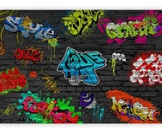 Artgeist Fototapetas - Graffiti wall