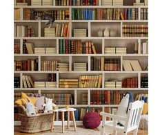 Artgeist Fototapetas - Home library