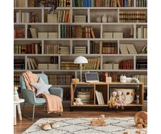 Artgeist Fototapetas - Home library