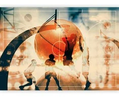 Artgeist Fototapetas - I love basketball!