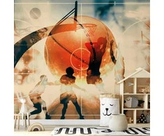 Artgeist Fototapetas - I love basketball!