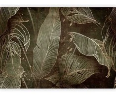 Artgeist Fototapetas - In a labyrinth of leaves