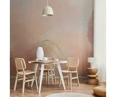 Artgeist Fototapetas - In pink clouds – soft textures in peach-pink hues