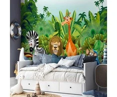 Artgeist Fototapetas - Jungle Animals