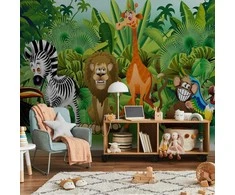 Artgeist Fototapetas - Jungle Animals