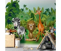Artgeist Fototapetas - Jungle Animals