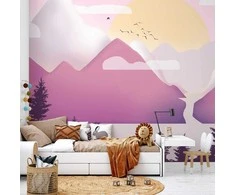 Artgeist Fototapetas - Landscape at Sunset - Third Variant