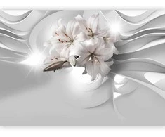 Artgeist Fototapetas - Lilies in the Tunnel