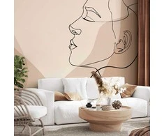 Artgeist Fototapetas - Line Art - Femininity