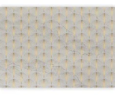 Artgeist Fototapetas - Linear Pattern With Gold
