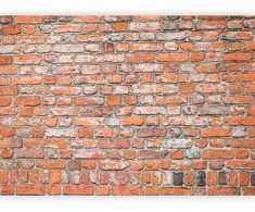 Artgeist Fototapetas - Loft Wall - Pattern Imitating an Old Raudona Brick