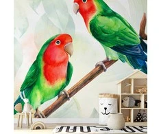 Artgeist Fototapetas - Lovebirds