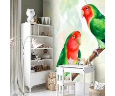 Artgeist Fototapetas - Lovebirds
