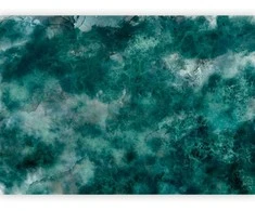 Artgeist Fototapetas - Malachite respite - modernist abstract background with texture