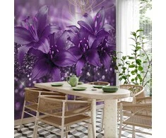 Artgeist Fototapetas - Masterpiece of Violetinė