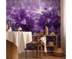 Artgeist Fototapetas - Masterpiece of Violetinė