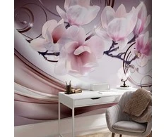 Artgeist Fototapetas - Meet the Magnolias