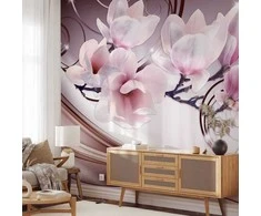 Artgeist Fototapetas - Meet the Magnolias