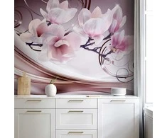 Artgeist Fototapetas - Meet the Magnolias