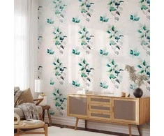 Artgeist Fototapetas - Mint žalias nature - solid floral pattern with žalias leaves