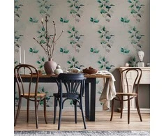 Artgeist Fototapetas - Mint žalias nature - solid floral pattern with žalias leaves