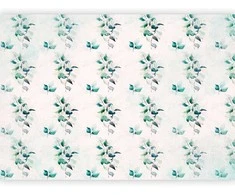 Artgeist Fototapetas - Mint žalias nature - solid floral pattern with žalias leaves