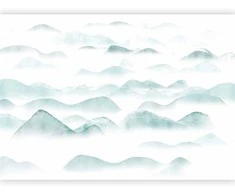 Artgeist Fototapetas - Mountains in the Fog