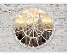 Artgeist Fototapetas - New York: A View through the Window