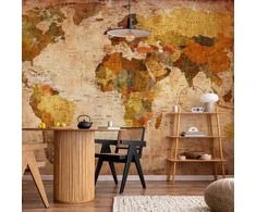 Artgeist Fototapetas - Old World Map