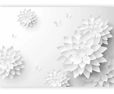 Artgeist Fototapetas - Oriental Flowers