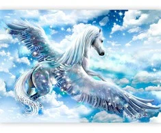 Artgeist Fototapetas - Pegasus (Mėlyna)