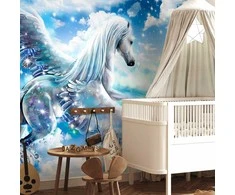 Artgeist Fototapetas - Pegasus (Mėlyna)