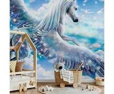 Artgeist Fototapetas - Pegasus (Mėlyna)