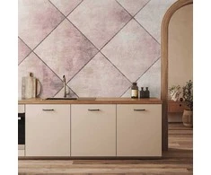 Artgeist Fototapetas - Perfect cuts - geometric symmetrical tiled pattern with pattern