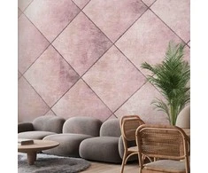 Artgeist Fototapetas - Perfect cuts - uniform geometric pattern in tiled pattern with pattern