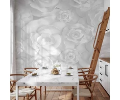 Artgeist Fototapetas - Plaster Flowers