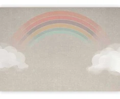 Artgeist Fototapetas - Rainbow in the Rain