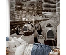 Artgeist Fototapetas - Retro Formula 1