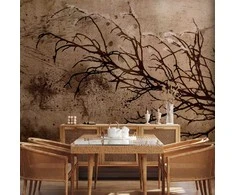 Artgeist Fototapetas - Rickety Cherry Tree