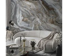 Artgeist Fototapetas - Stone Abstractions - Marble Textures in Neautral Tones