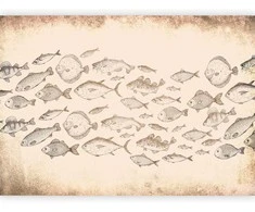 Artgeist Fototapetas - Subtle fish