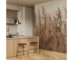 Artgeist Fototapetas - Tall Grasses - Brown