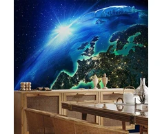 Artgeist Fototapetas - The Mėlyna Planet