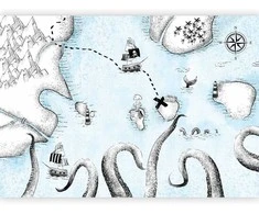Artgeist Fototapetas - Treasure Map