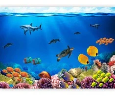 Artgeist Fototapetas - Underwater kingdom