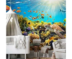 Artgeist Fototapetas - Underwater Land