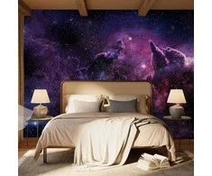 Artgeist Fototapetas - Violetinė Nebula