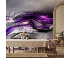 Artgeist Fototapetas - Violetinė Swirls