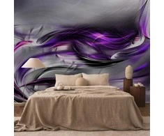 Artgeist Fototapetas - Violetinė Swirls